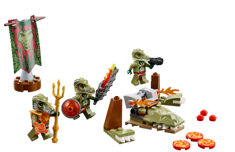 LEGO Chima Smečka kmene Krokodýlů 70231