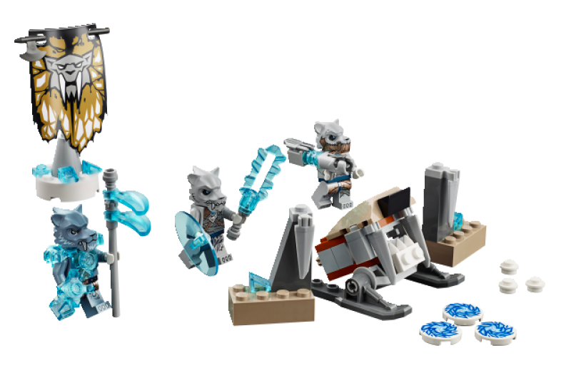 LEGO Chima Smečka kmene Šavlozubých tygrů 70232