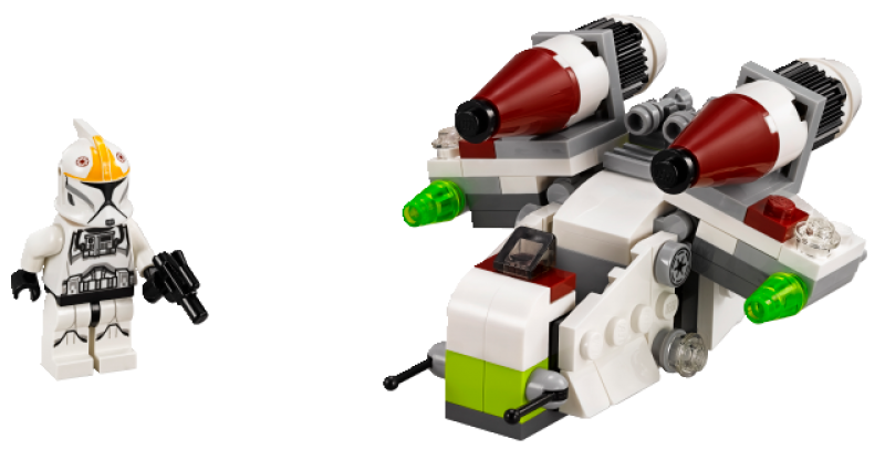 LEGO Star Wars™ Válečná loď Republiky 75076