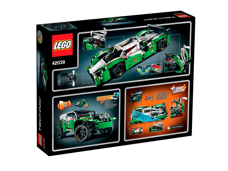 LEGO Technic GT vůz pro 24hodinový závod 42039