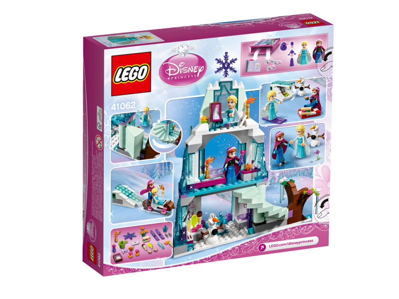 LEGO Disney Princezny Elsin třpytivý ledový palác 41062