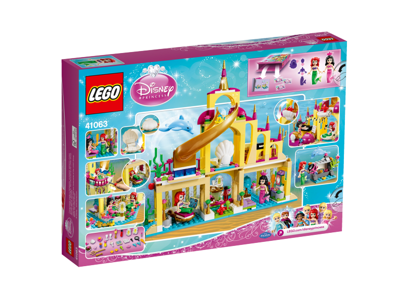 LEGO Disney Princezny Podvodní palác Ariely 41063