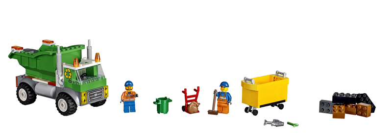 LEGO Juniors Popelářské auto 10680