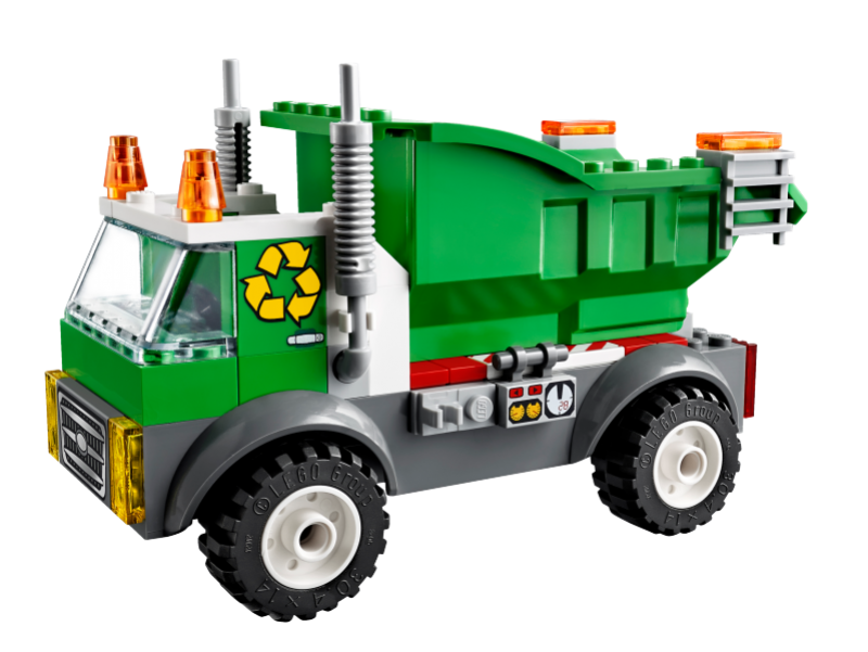 LEGO Juniors Popelářské auto 10680