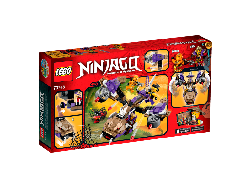 LEGO Ninjago Útok Condraiovy helikoptéry 70746