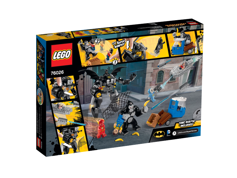 LEGO Super Heroes Řádění Gorily Grodd 76026