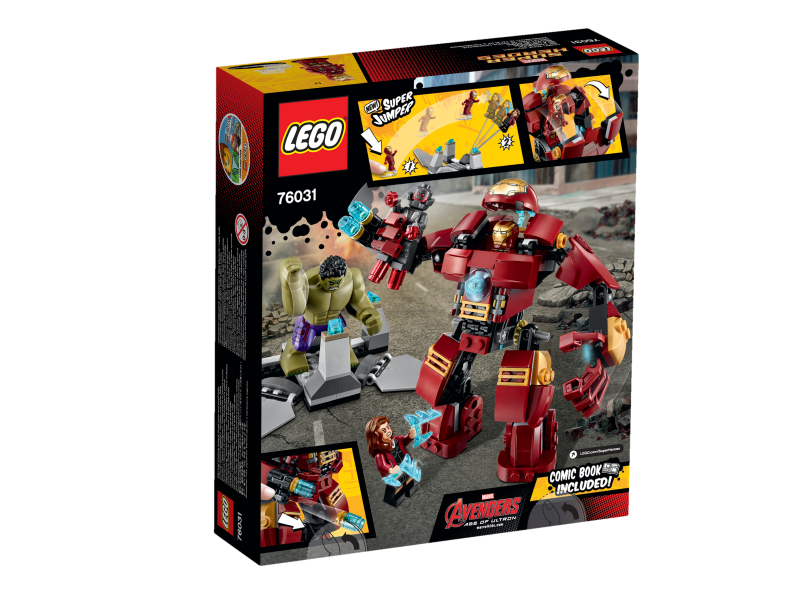 LEGO Super Heroes Hulkbuster: pancéřový úder 76031