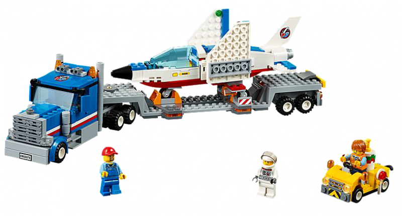 LEGO City Transportér pro převoz raketoplánu 60079