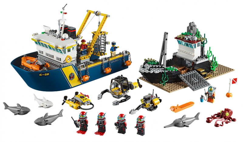 LEGO City Plavidlo pro hlubinný mořský výzkum 60095