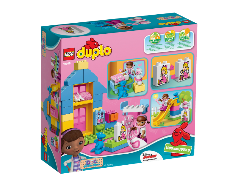 LEGO DUPLO Doktorka Plyšáková: Ordinace na dvorku 10606