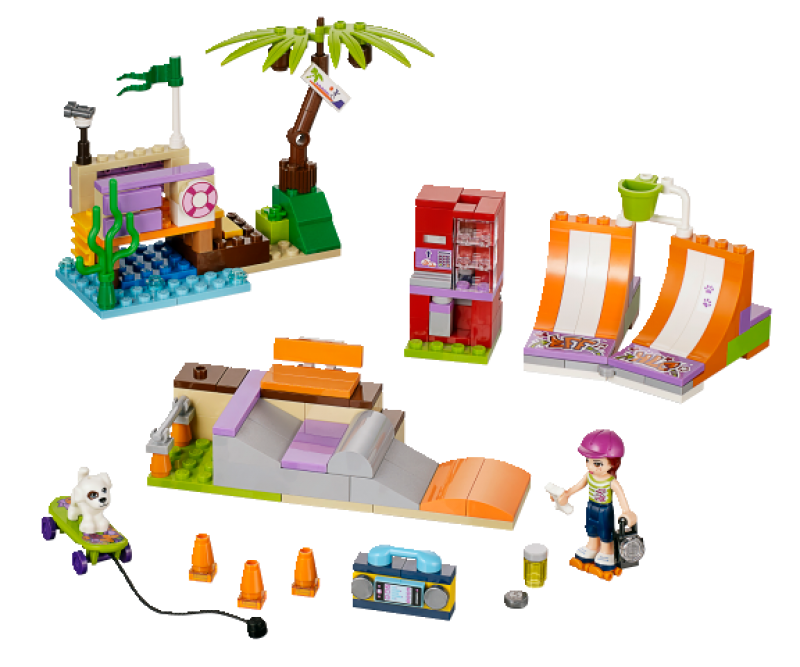 LEGO Friends Skatepark v městečku Heartlake 41099