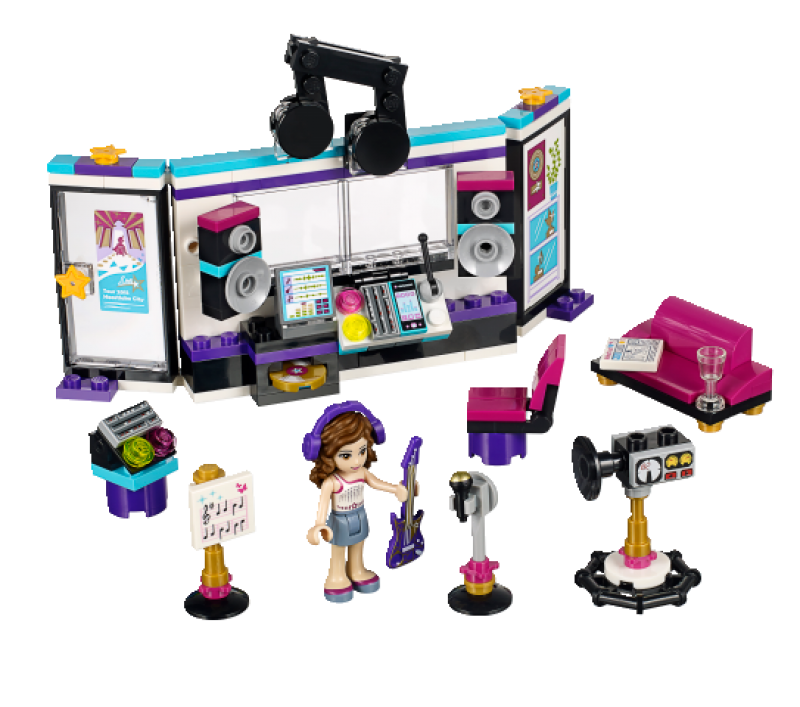 LEGO Friends Nahrávací studio pro popové hvězdy 41103