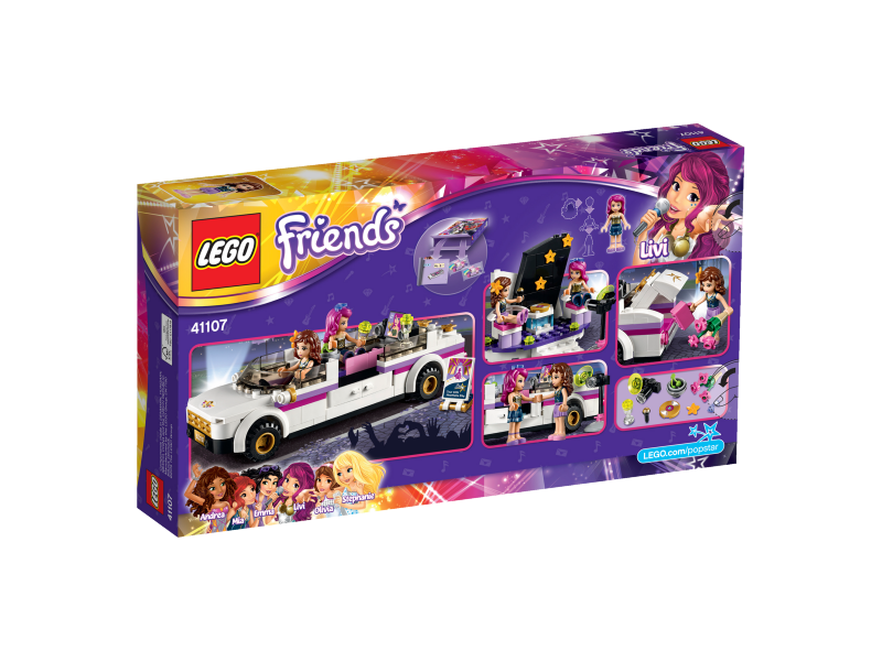 LEGO Friends Limuzína pro popové hvězdy 41107