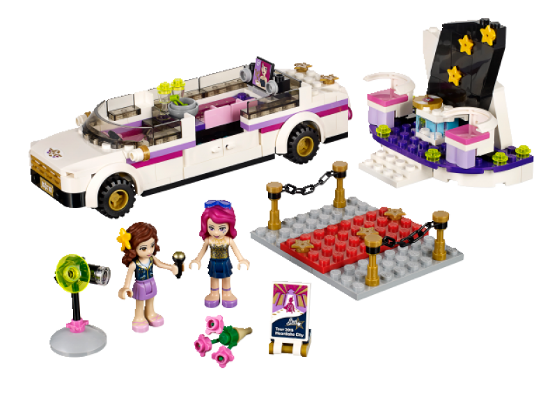 LEGO Friends Limuzína pro popové hvězdy 41107