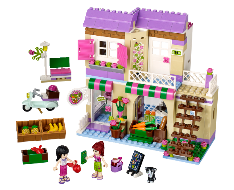 LEGO Friends Trh s potravinami v městečku Heartlake 41108