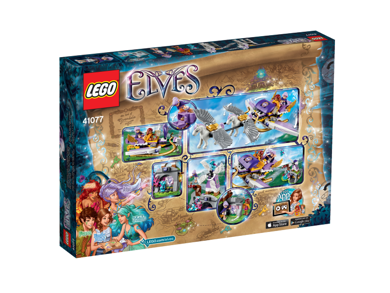 LEGO Elves Aira a saně tažené Pegasy 41077