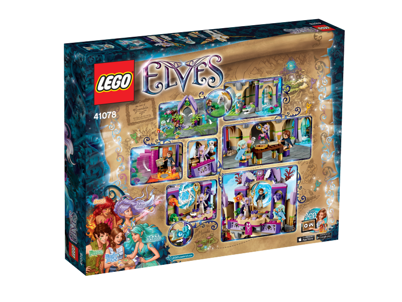 LEGO Elves Skyra a tajemný hrad pod nebem 41078