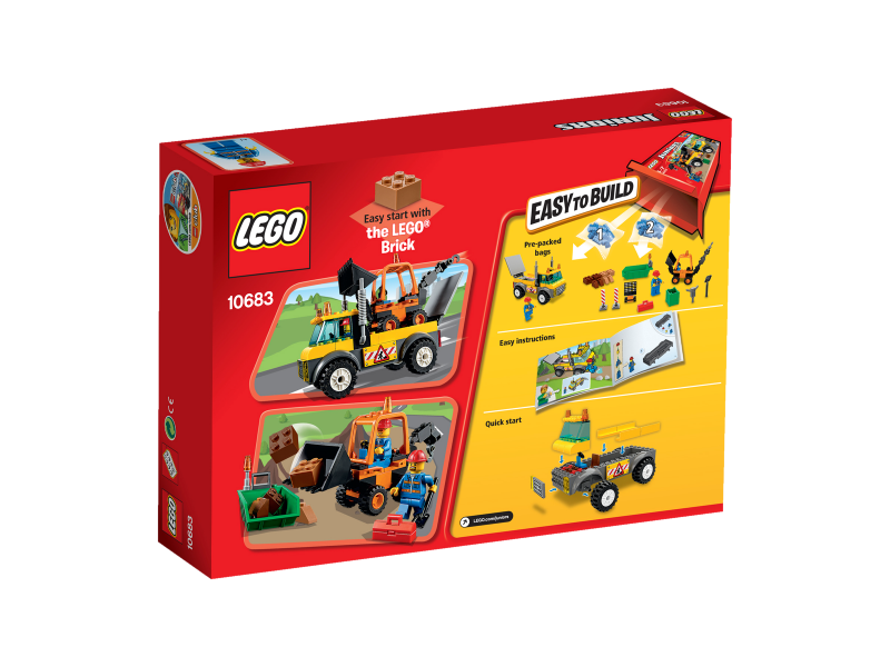 LEGO Juniors Náklaďák pro silničáře 10683