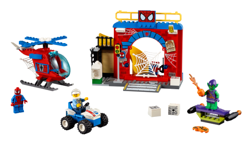 LEGO Juniors Spider-Manova™ skrýš 10687