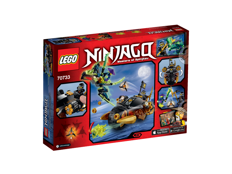 LEGO Ninjago Výbušná motorka 70733