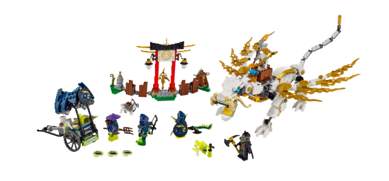 LEGO Ninjago Drak Mistra Wu 70734