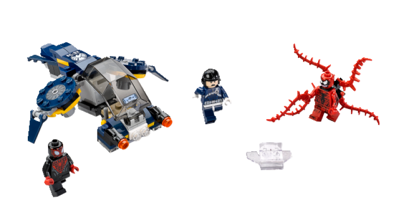 LEGO Super Heroes Carnagův vzdušný útok na SHIELD 76036