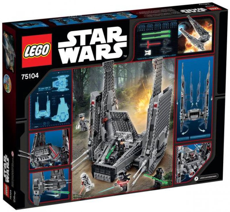 LEGO Star Wars™ Kylo Ren’s Command Shuttle™ 75104