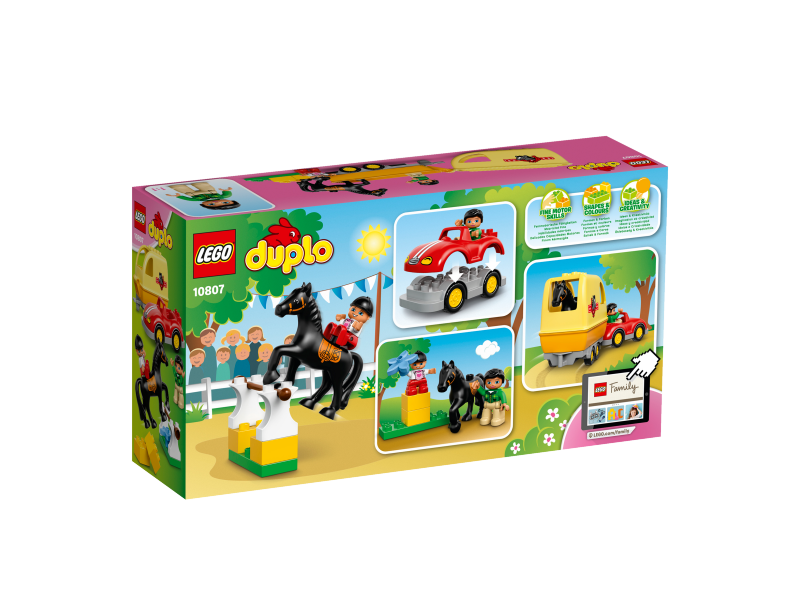 LEGO DUPLO Přívěs pro koně 10807