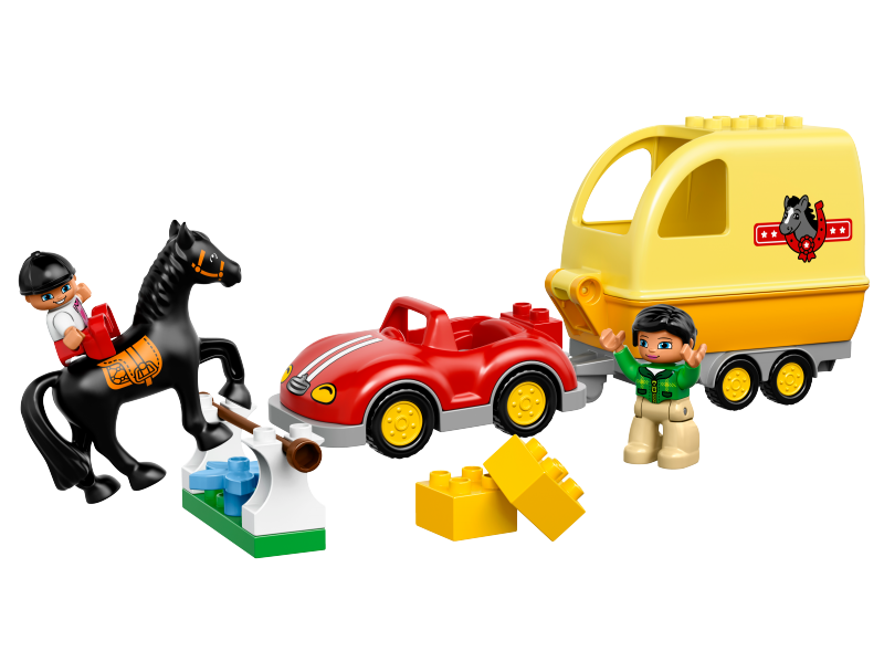 LEGO DUPLO Přívěs pro koně 10807