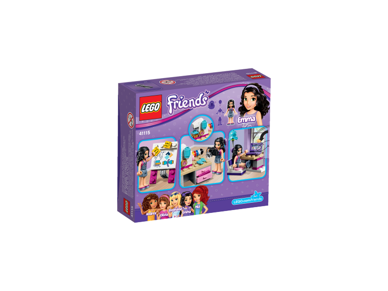 LEGO Friends Emma a její tvůrčí dílna 41115