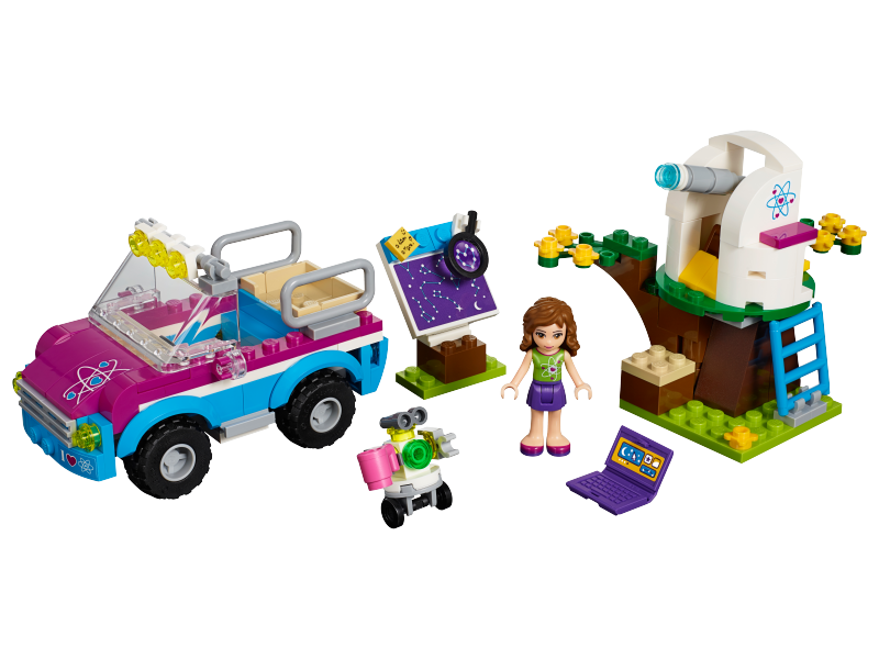 LEGO Friends Olivie a její průzkumné auto 41116