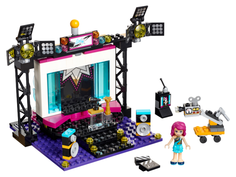 LEGO Friends TV Studio s popovou hvězdou 41117