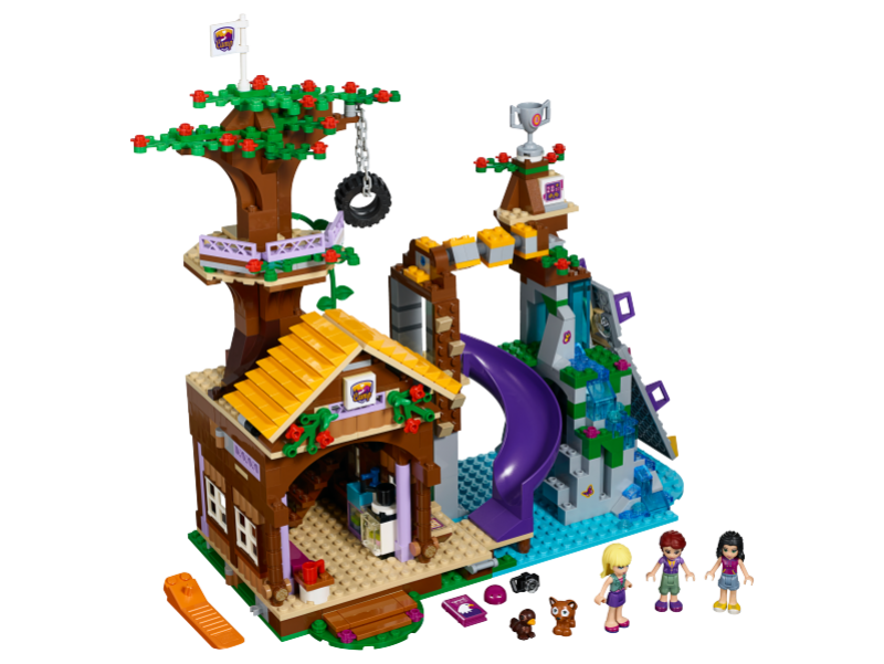 LEGO Friends Dobrodružný tábor - dům na stromě 41122