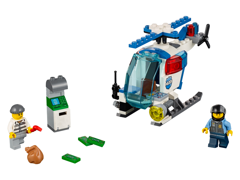 LEGO Juniors Pronásledování s policejní helikoptérou 10720