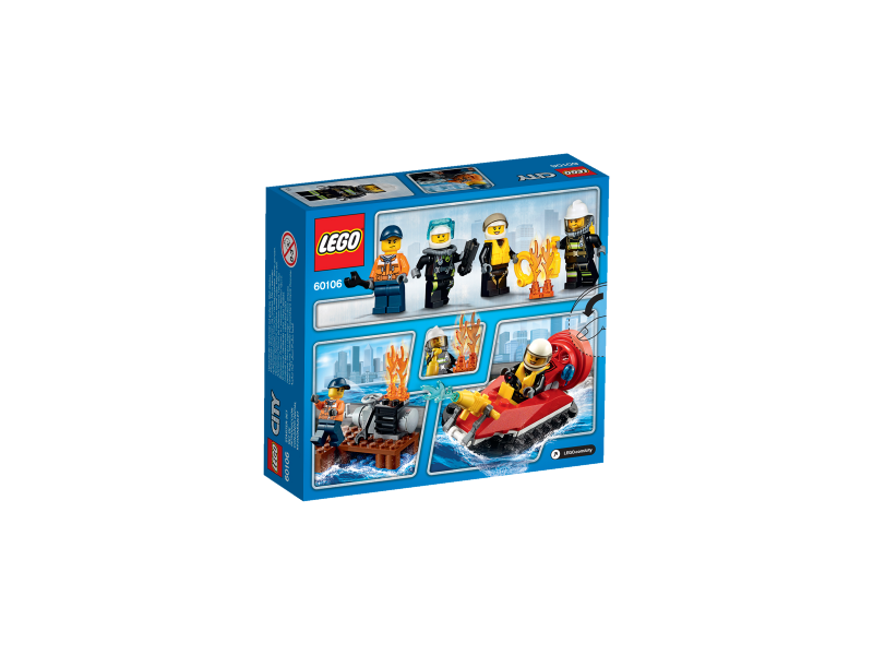 LEGO City Hasiči – Startovací sada 60106