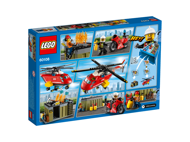 LEGO City Hasičská zásahová jednotka 60108