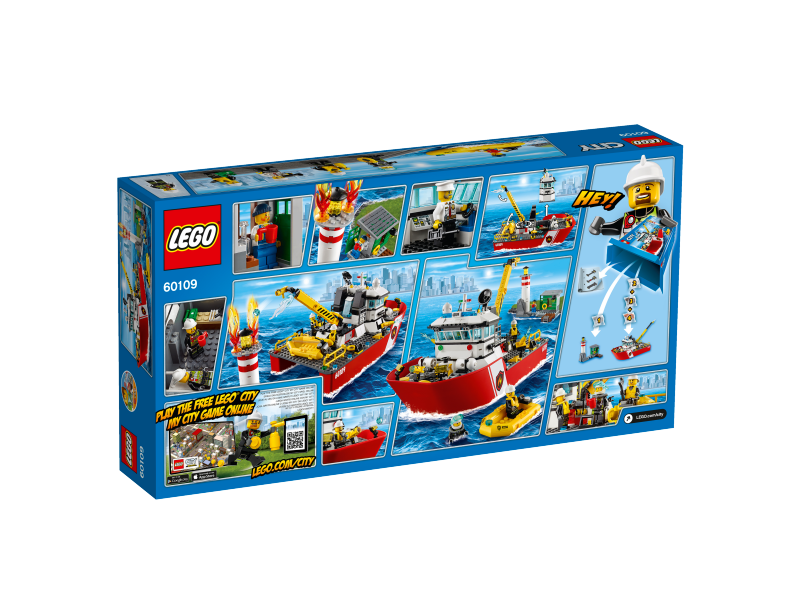 LEGO City Hasičský člun 60109