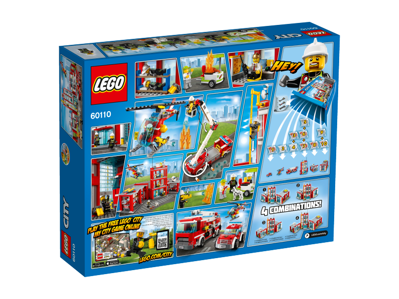 LEGO City Hasičská stanice 60110