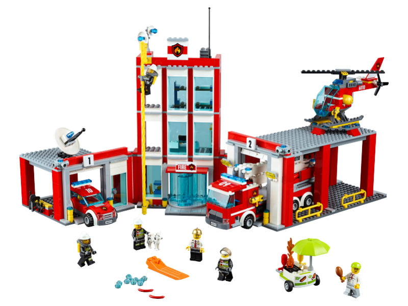 LEGO City Hasičská stanice 60110