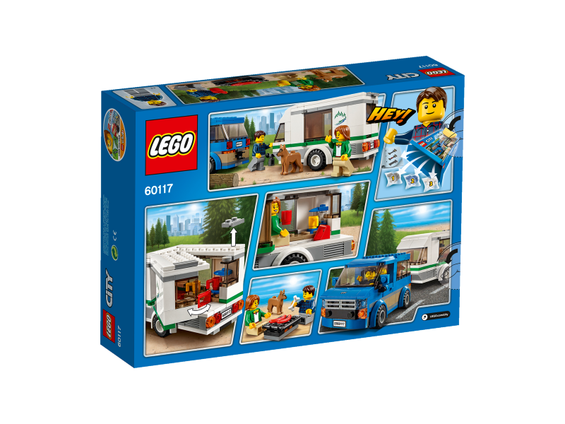 LEGO City Dodávka a karavan 60117