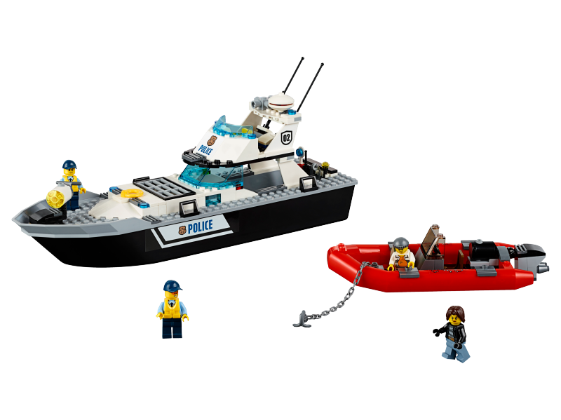 LEGO City Policejní hlídková loď 60129