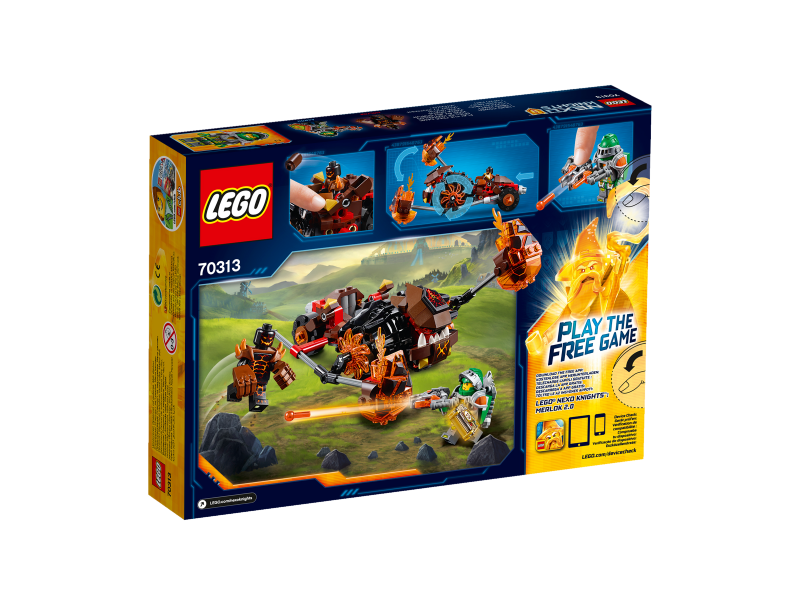 LEGO Nexo Knights Moltorův lávový drtič 70313