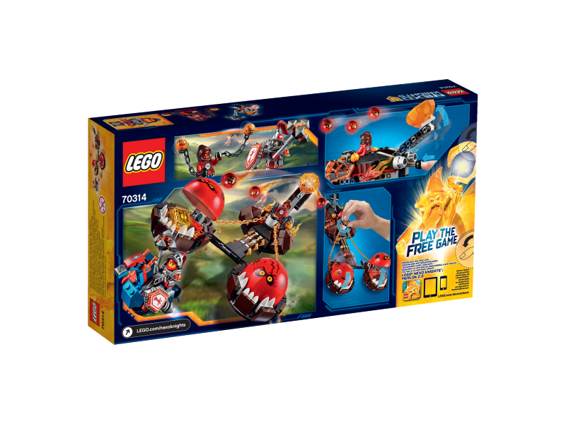 LEGO Nexo Knights Krotitelův vůz chaosu 70314