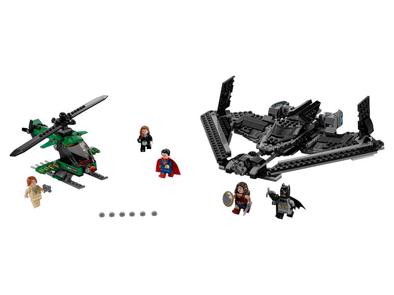 LEGO Super Heroes Hrdinové spravedlnosti: souboj vysoko v oblacích 76046