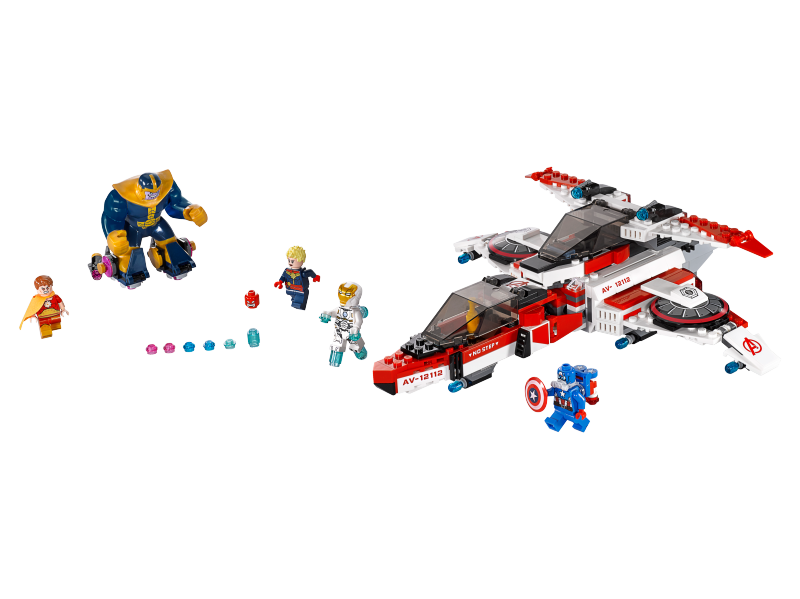 LEGO Super Heroes Vesmírná mise Avenjet 76049