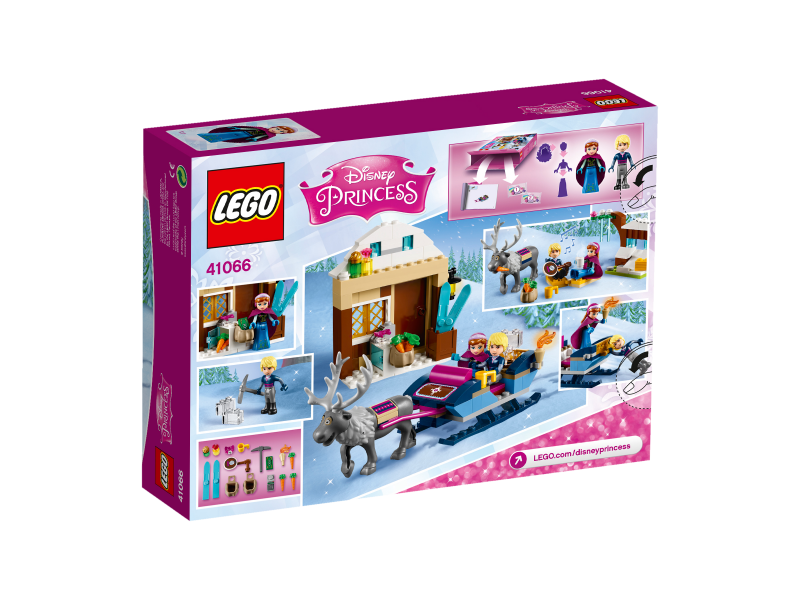 LEGO Disney Princezny Dobrodružství na saních s Annou a Kristoffem 41066