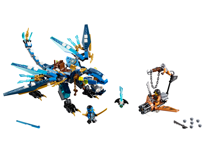 LEGO Ninjago Jayův drak blesku 70602