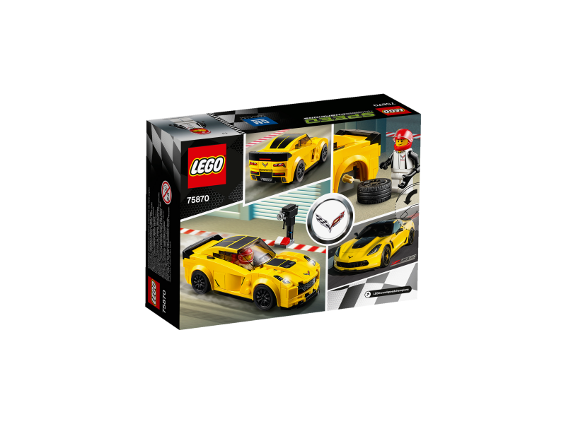 LEGO Speed Champions Chevrolet Corvette Z06 75870