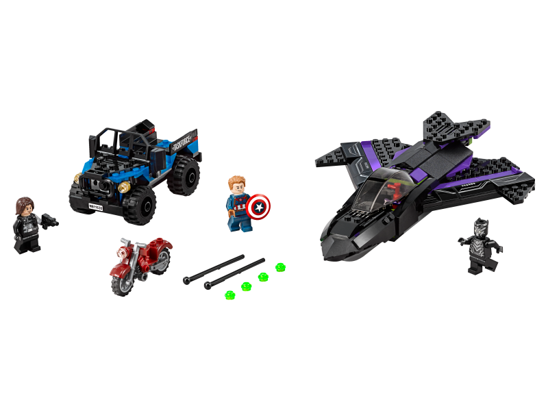 LEGO Super Heroes Pronásledování Black Pantherem 76047