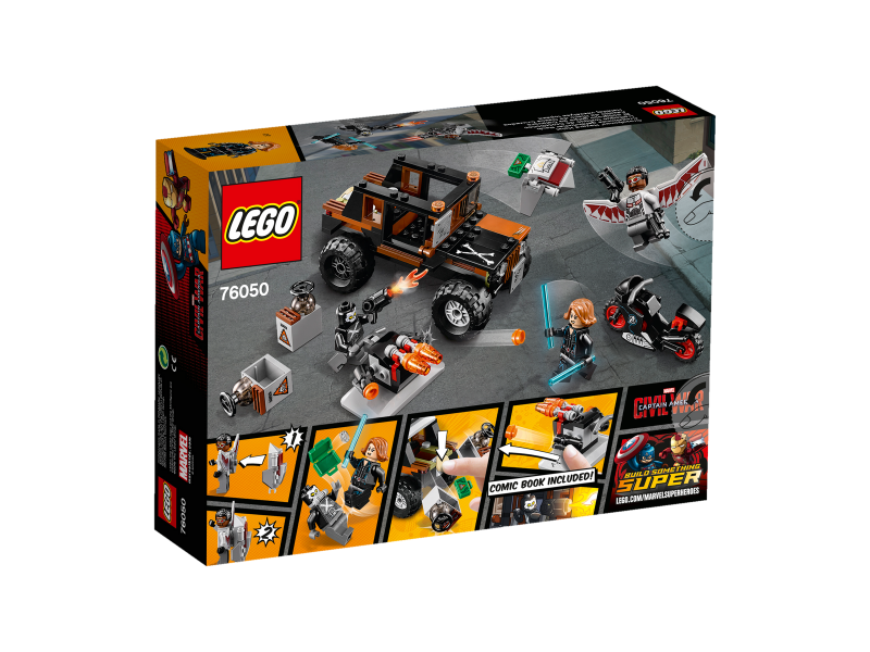 LEGO Super Heroes Nebezpečná krádež Crossbonese 76050